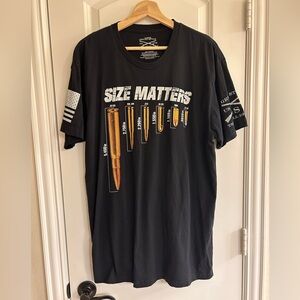 Bullet Size Matters t shirt